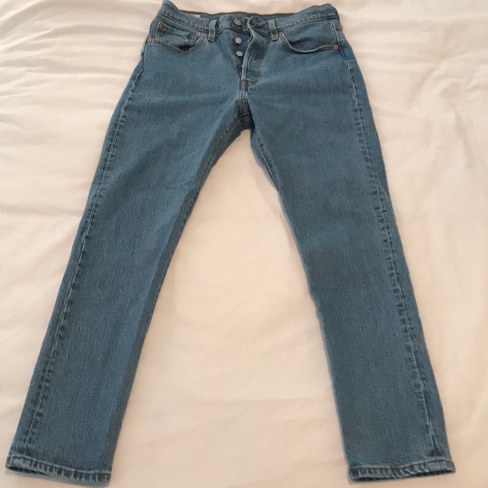 Levi's 501 Skinny Jeans in "Small Blessings” wash
